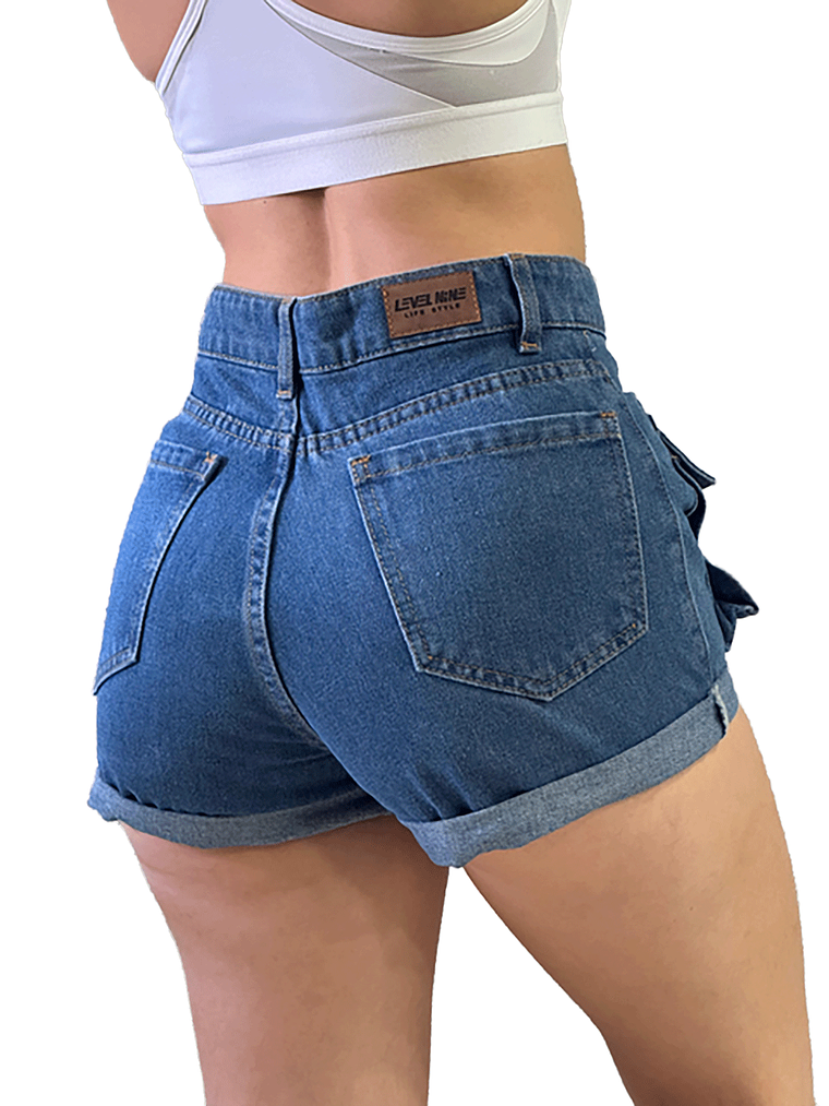 Shorts De Mujer SJCF71B – Level Nine 2