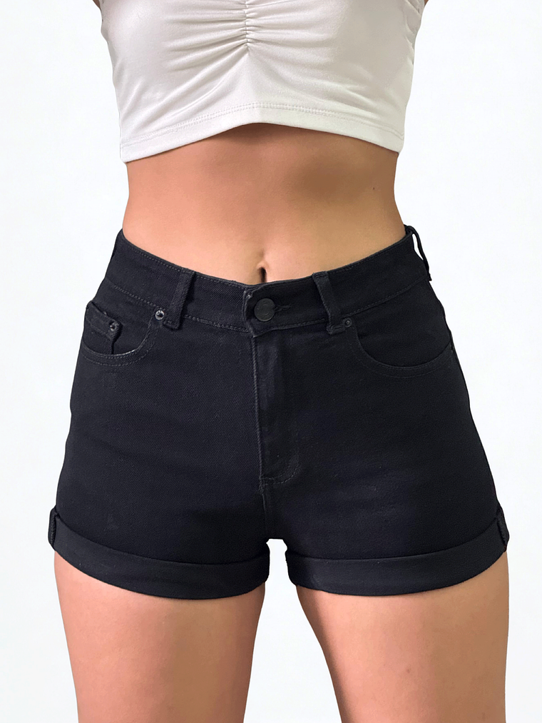 Shorts De Mujer SJER107N – Level Nine 1