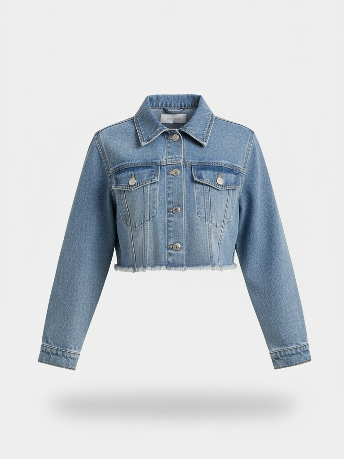 Chaqueta Crop Azul DENIM 1