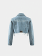 Chaqueta Crop Azul DENIM - Miniatura 2