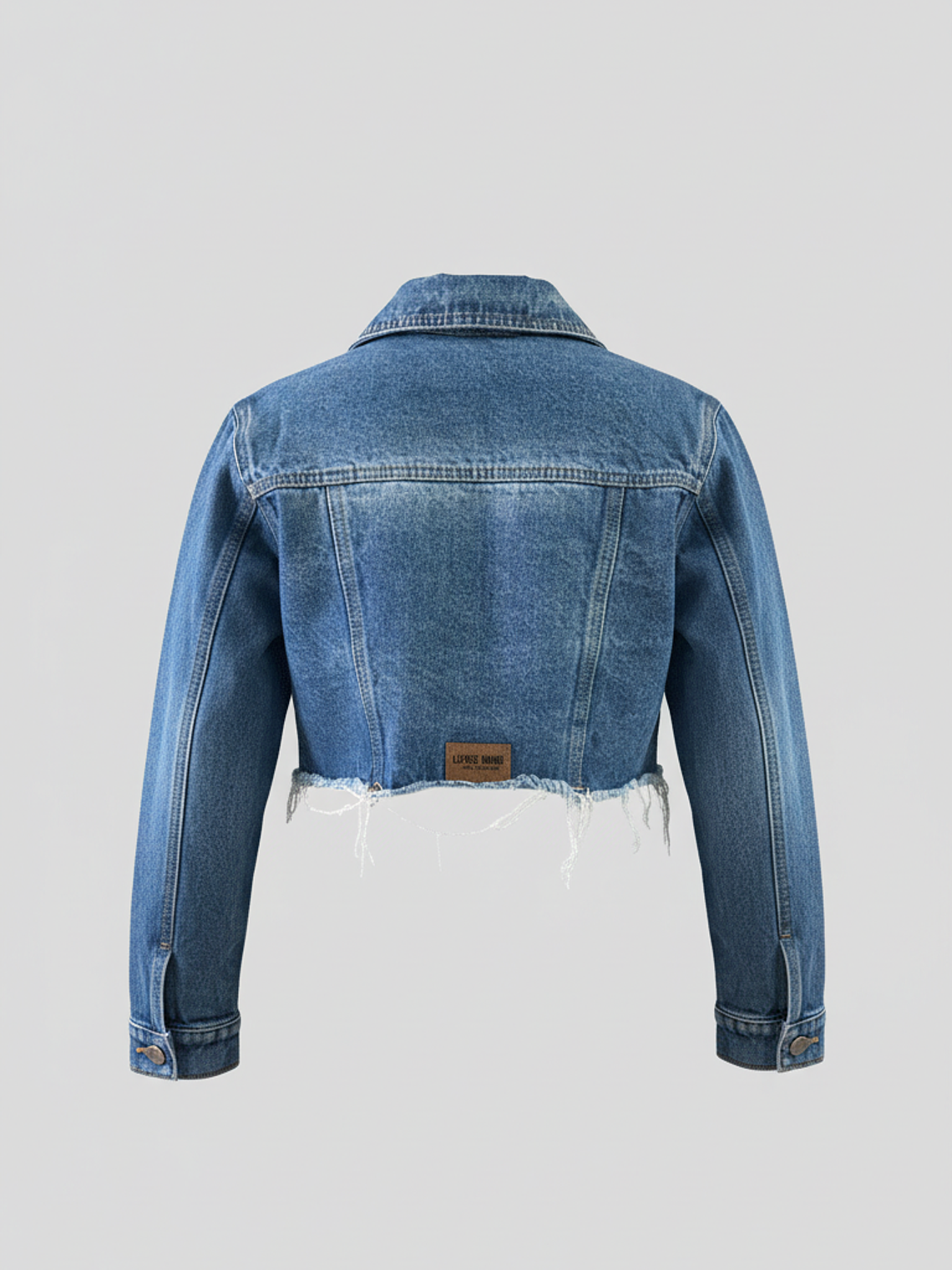 Chaqueta Crop Azul DENIM 6
