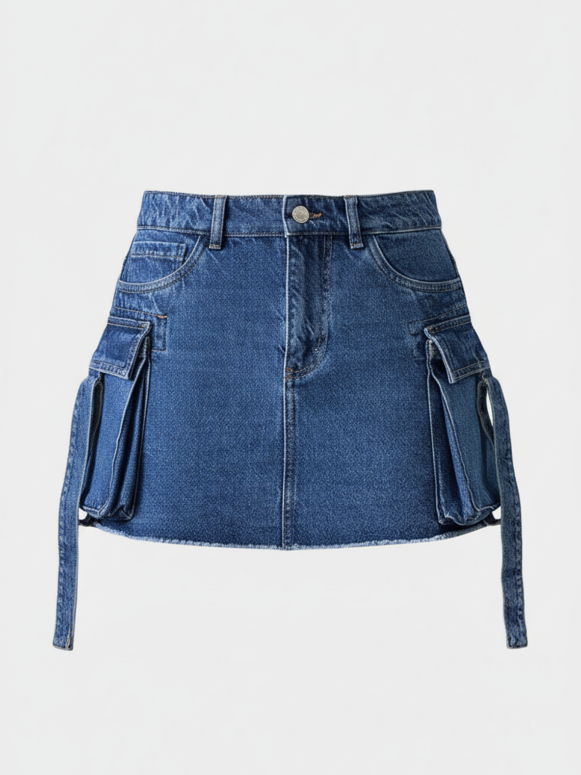 Falda Cargo denim 1