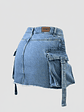 Falda Cargo denim - Miniatura 4