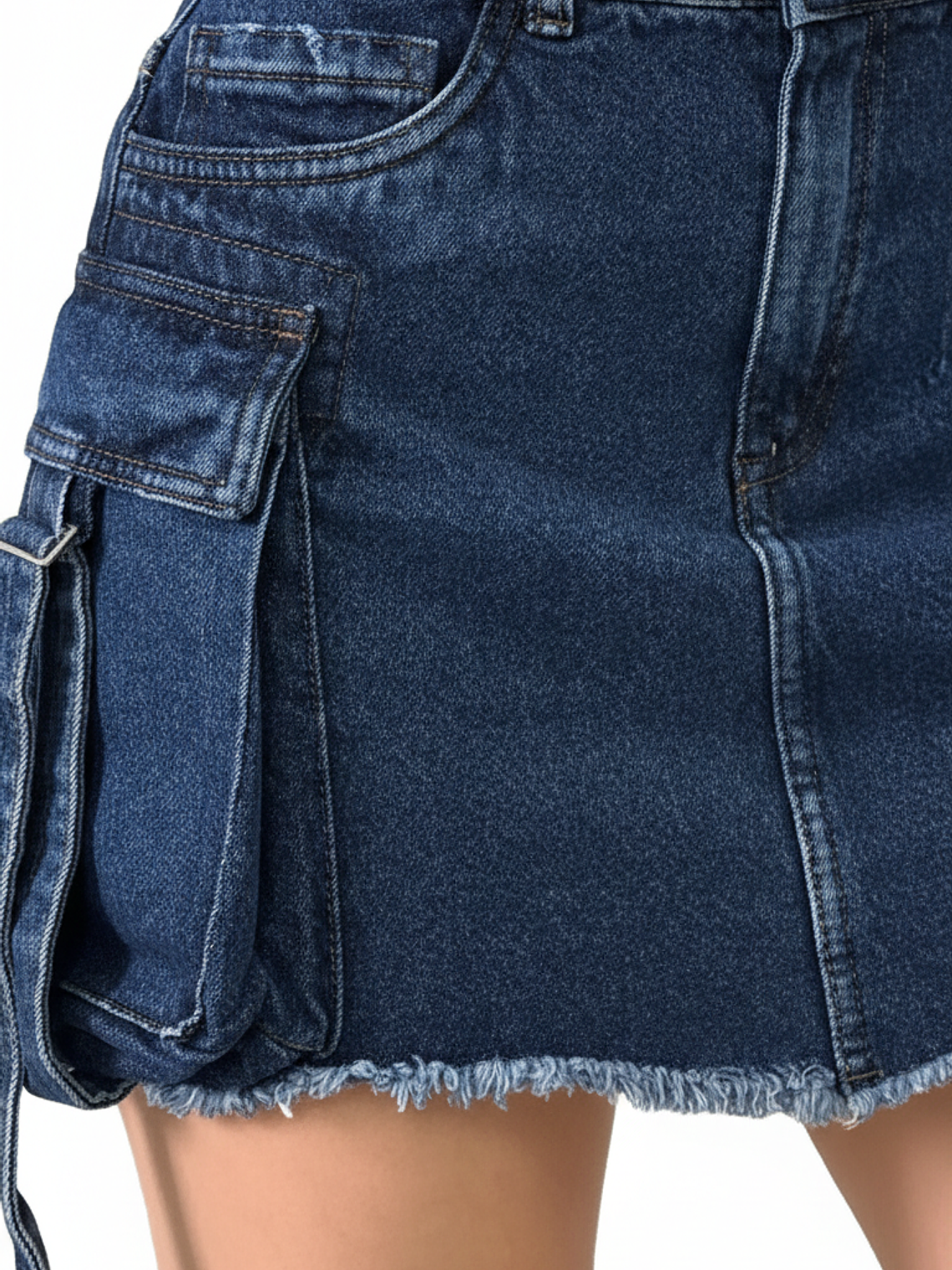 Falda Cargo denim 5