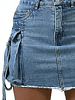 Falda Cargo denim - Miniatura 9