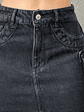 Falda Negra Jeans - Miniatura 3