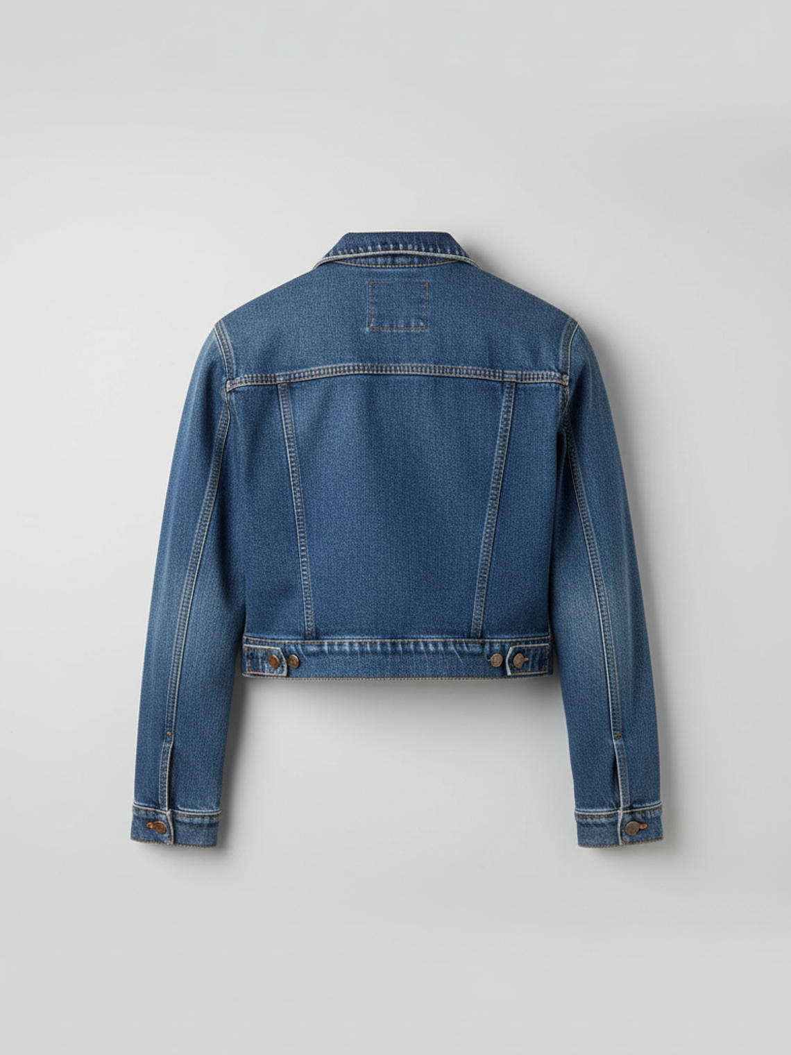 Chaqueta Crop Azul DENIM 4