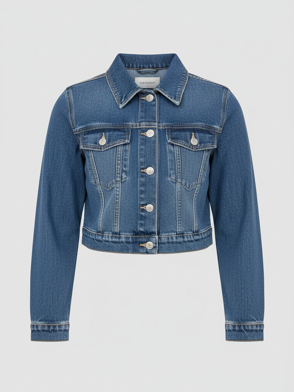 Chaqueta Crop Azul DENIM 1
