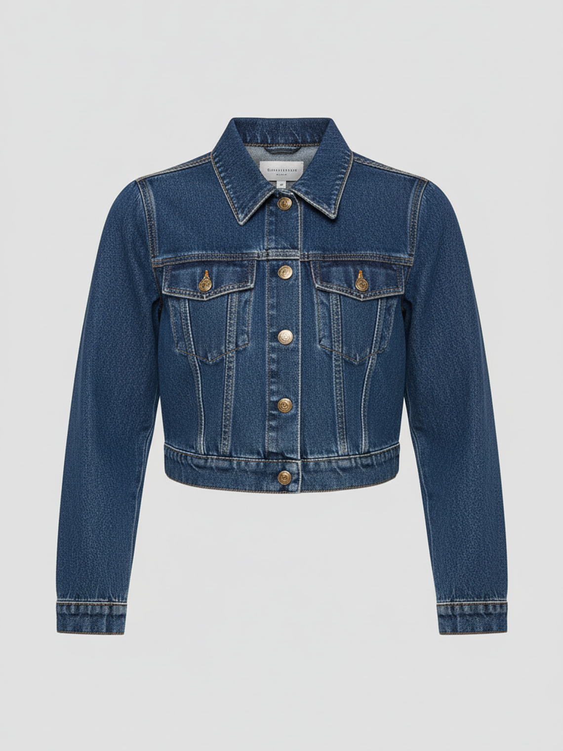 Chaqueta Crop Azul DENIM 3