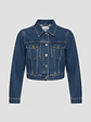 Chaqueta Crop Azul DENIM - thumbnail 3