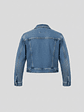 Chaqueta Crop Azul DENIM - thumbnail 2