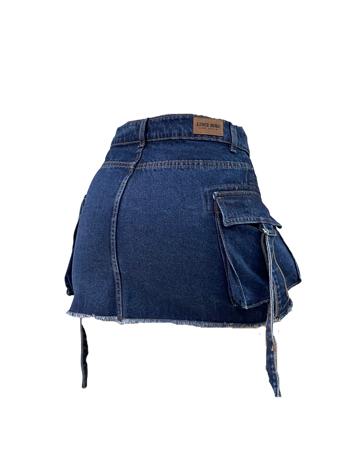Falda Cargo Denim 2