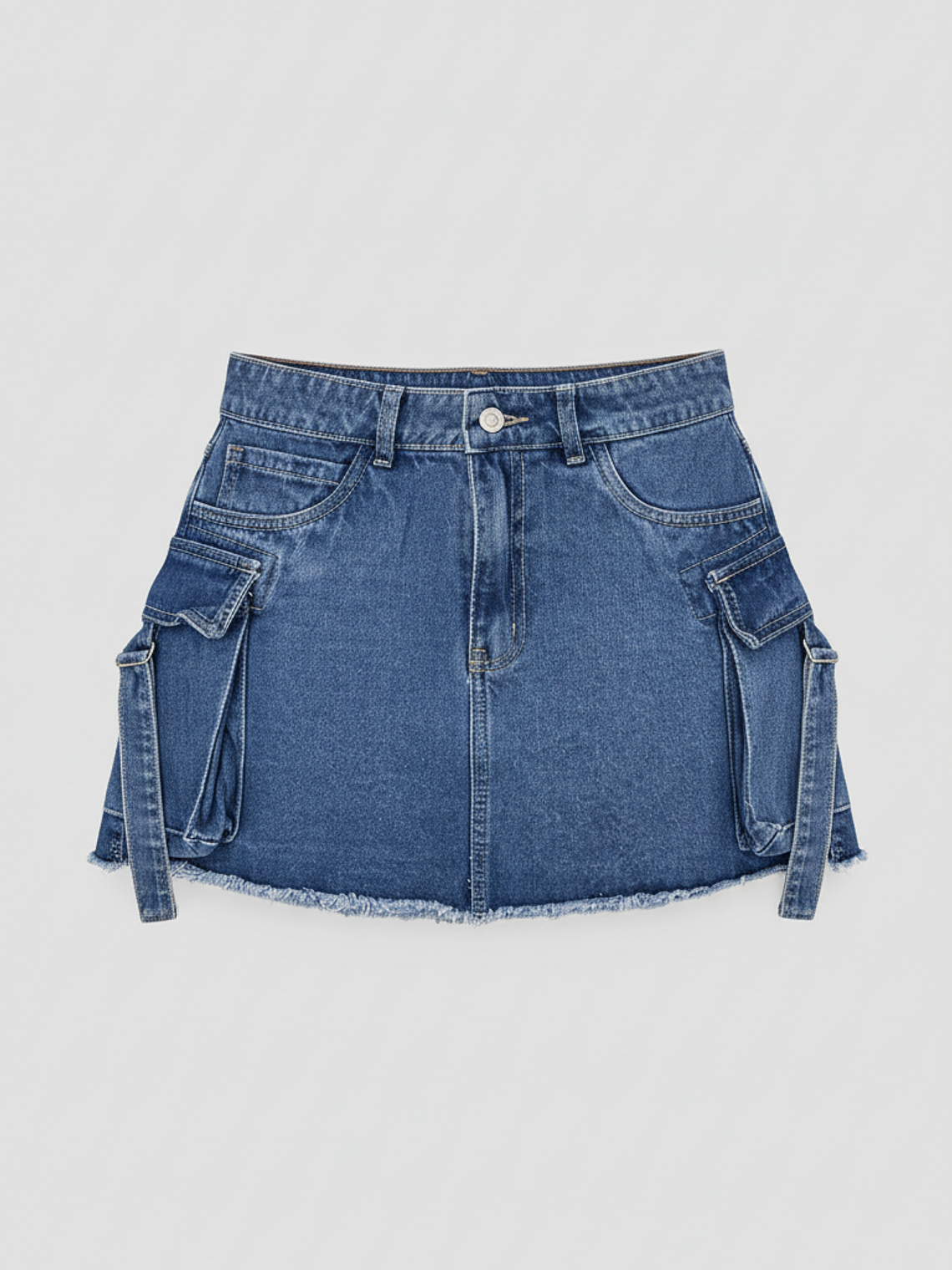 Falda Cargo Denim 3