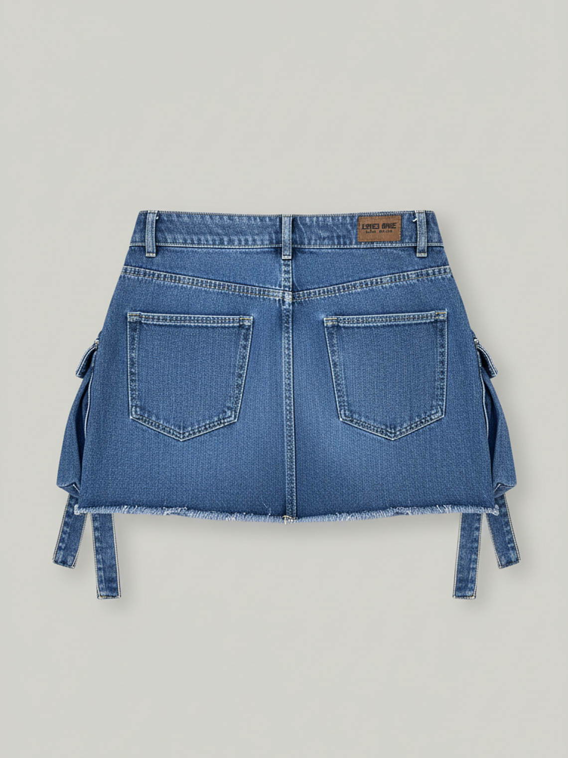 Falda Cargo Denim 4