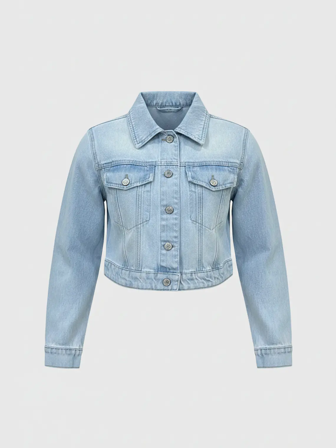 Chaqueta Crop Azul DENIM 1