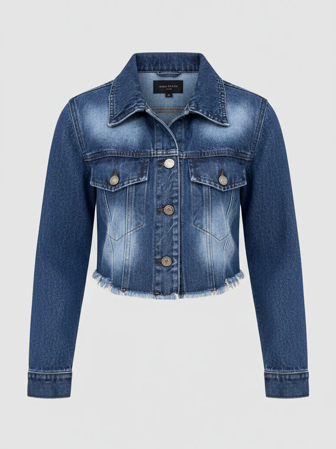 Chaqueta Crop Azul DENIM 1