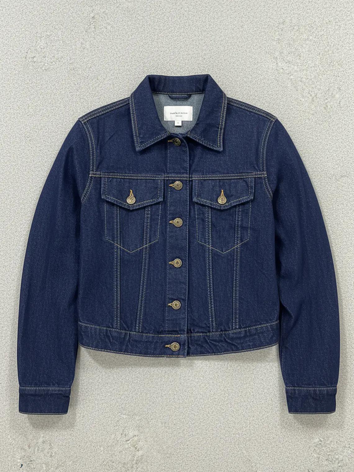 Chaqueta Crop Azul DENIM 1