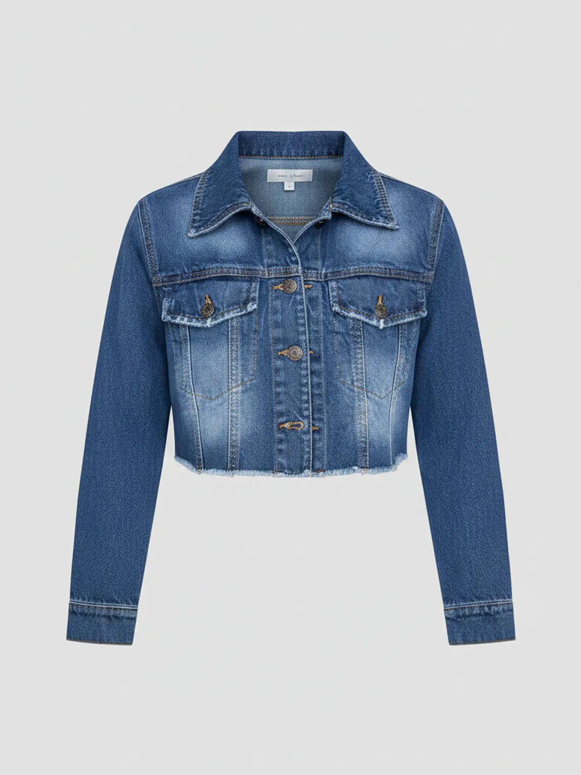 Chaqueta Crop Azul DENIM 1