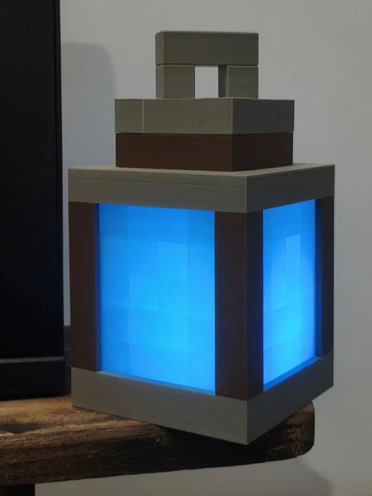 USB-C Rechargeable Brownstone Torch Lamp – Multi-Color LED, Remote Control, Gaming-Style Gift 2