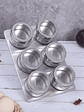 Magnetic Visible Steel Seasoning Jar Spice Seasoning Bottle Outdoor BBQ Set - thumbnail 3