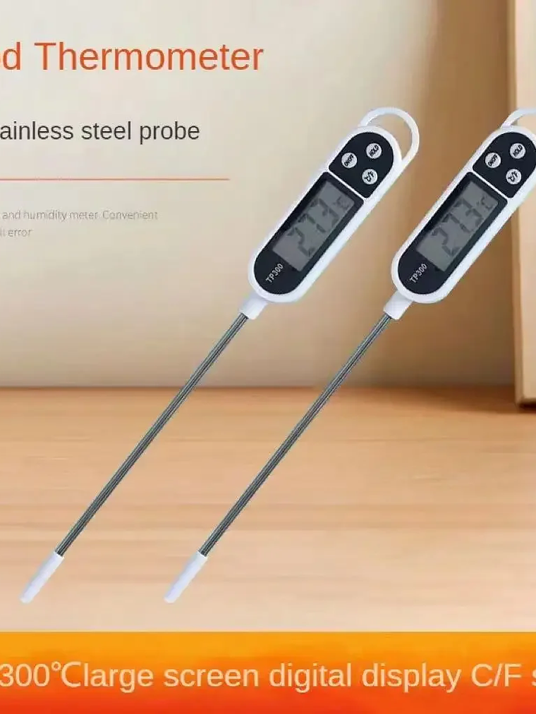 Stainless Steel Probe Food Thermometer 3