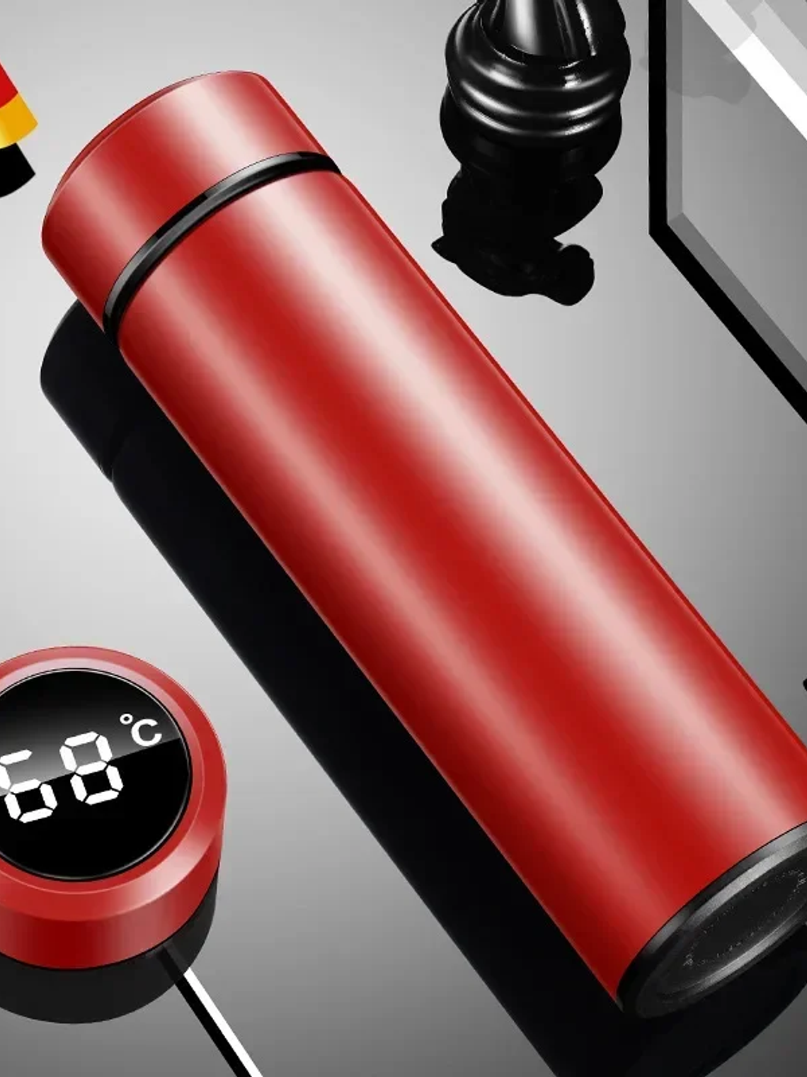 500ML Temperature Display Thermos 8