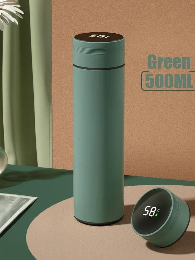 500ML Temperature Display Thermos 9