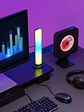 RGB Pickup Light Music Rhythm Lights Upgraded USB Rechargeable Model Christmas Decoration Desktop RGB Light Bar Music Rhythm - thumbnail 4