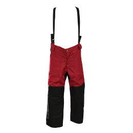 Pantalón Anticorte 9x4 Rojo Forestal