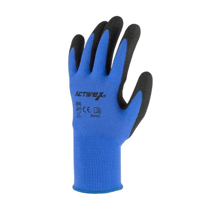 Guante Activex Nylon Nitrilo Rugoso (5 Uni)