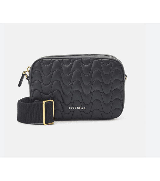 Cartera Negra Matelasse Deportiva