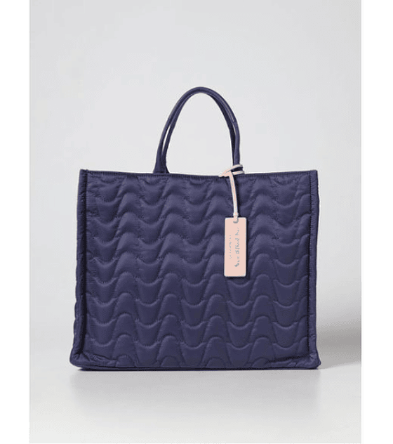 Cartera Matelasse Azul Shopping Bag