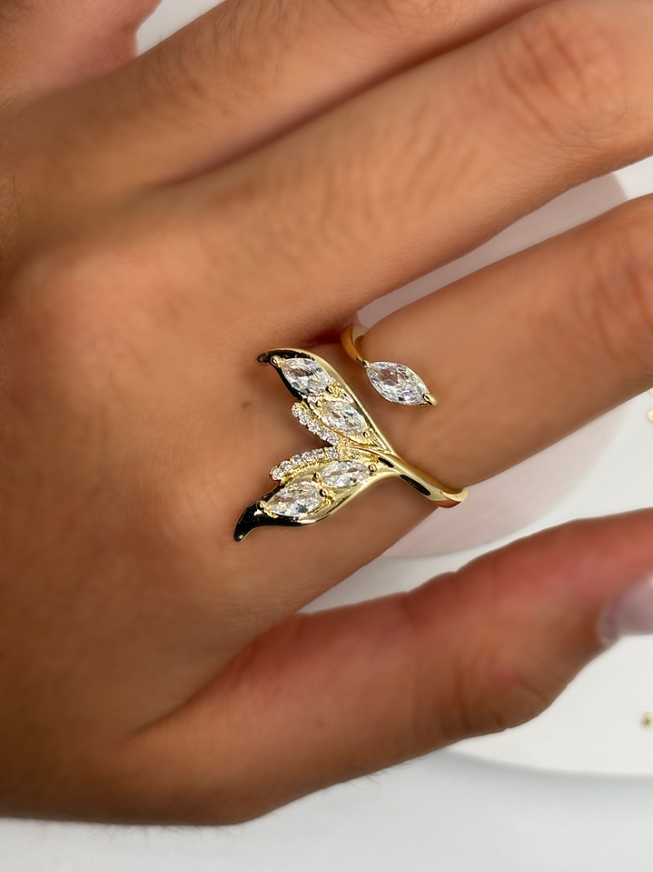 Anel Cauda Dourada 1