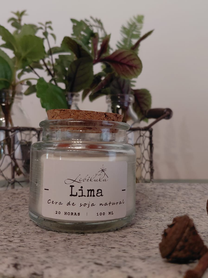 Velas en Frasco de Vidrio tapa corcho 3