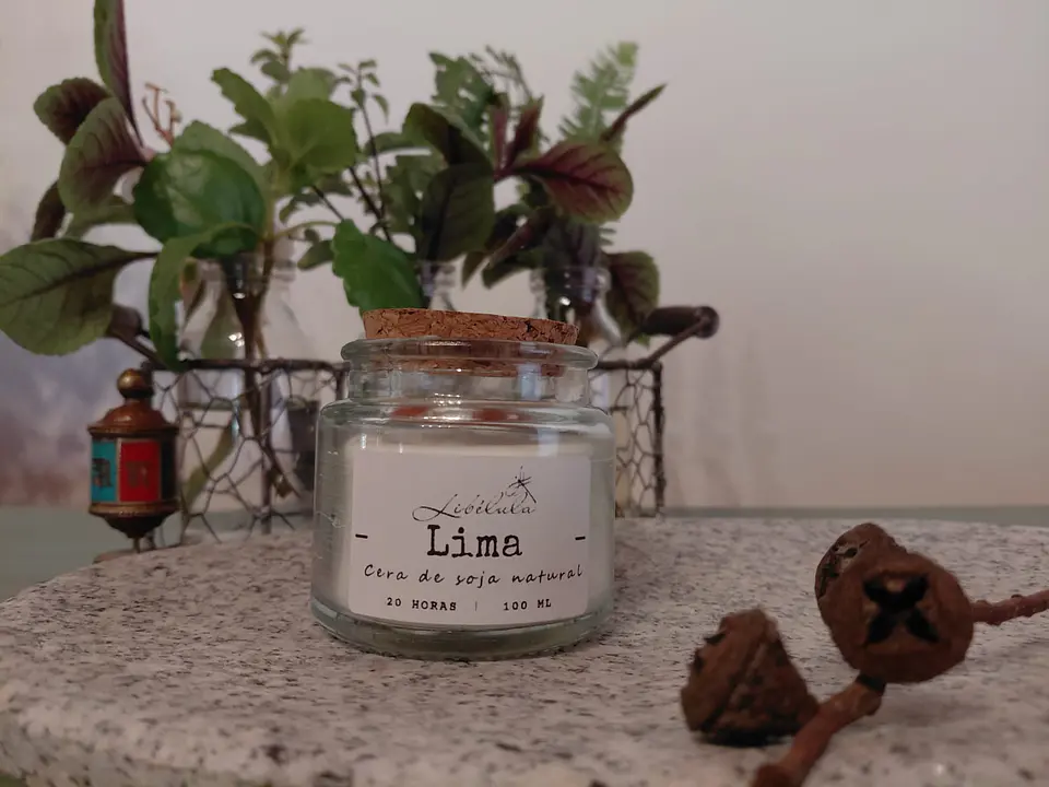 Velas en Frasco de Vidrio tapa corcho 3