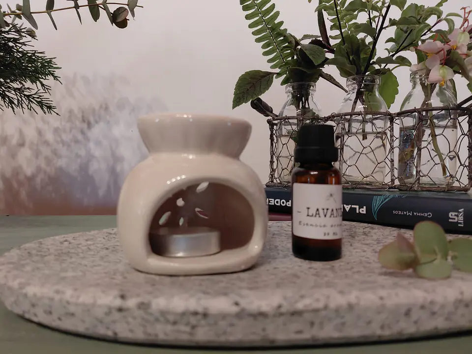 Difusor cerámica pequeño + esencia aromática  1