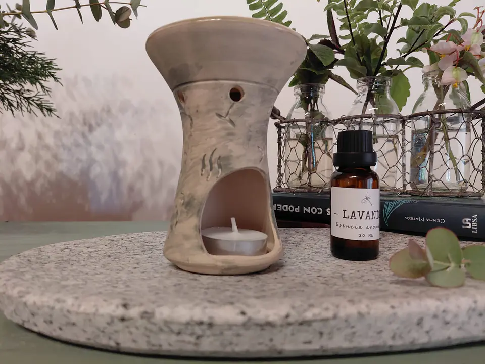 Difusor Cerámica Oriental + esencia aromática 1