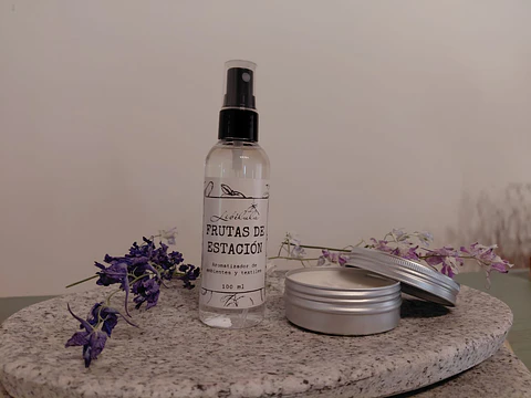 Aromatizador + Vela lata