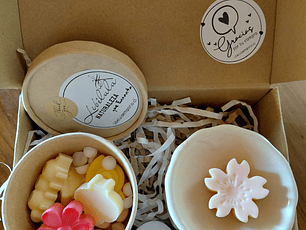 Difusor Cerámica Blanca + Bombones Aromáticos