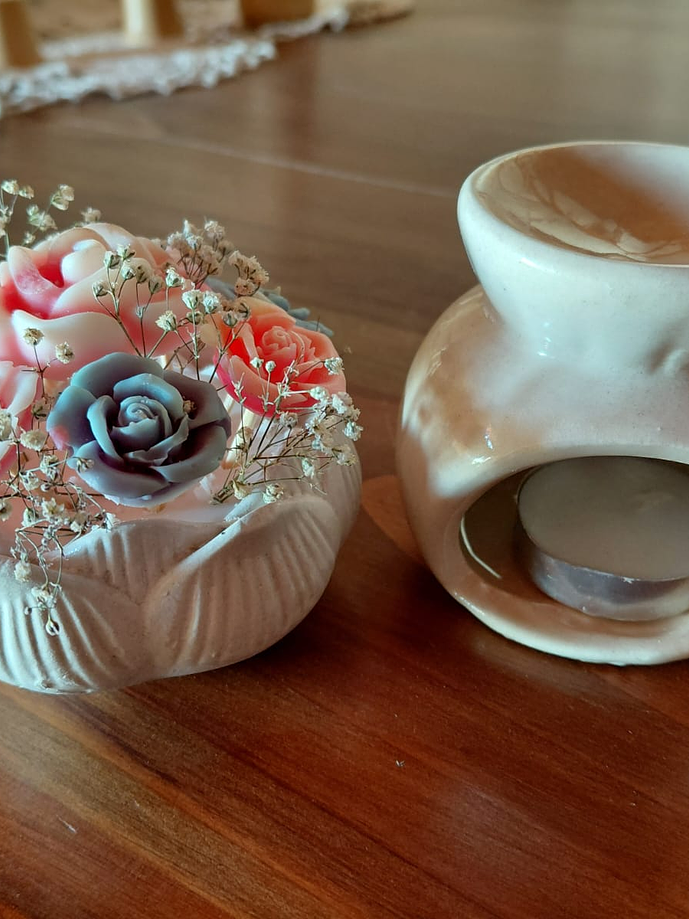 Difusor de Cerámica + Bouquet de flores 6