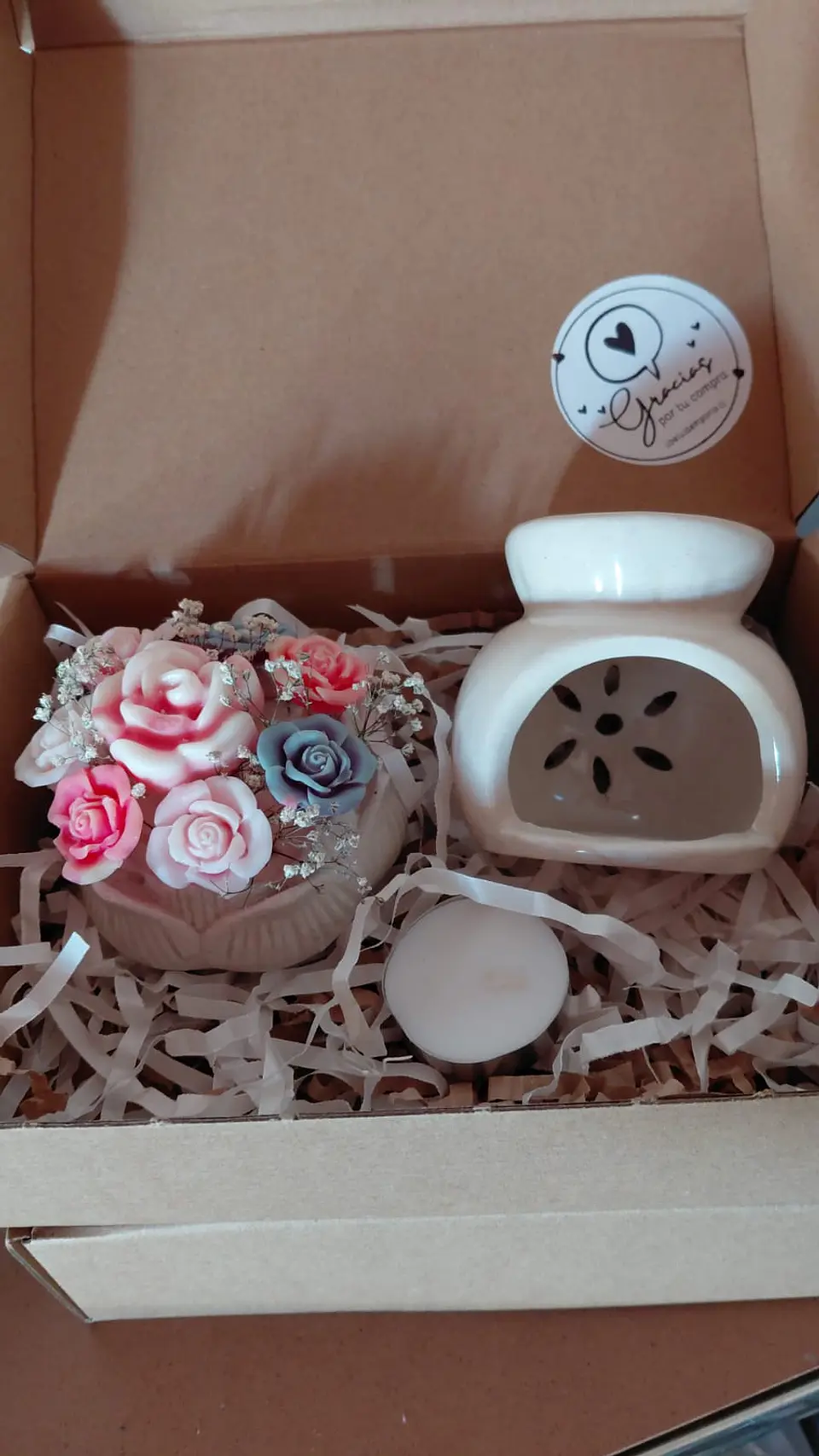 Difusor de Cerámica + Bouquet de flores 2