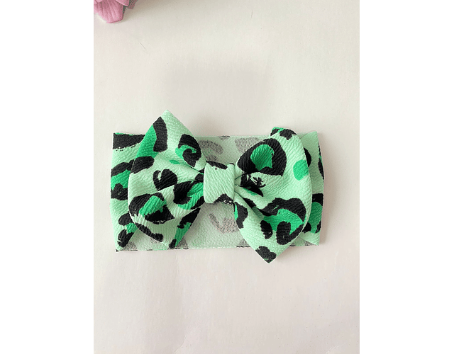 Maxilazo animal print Menta