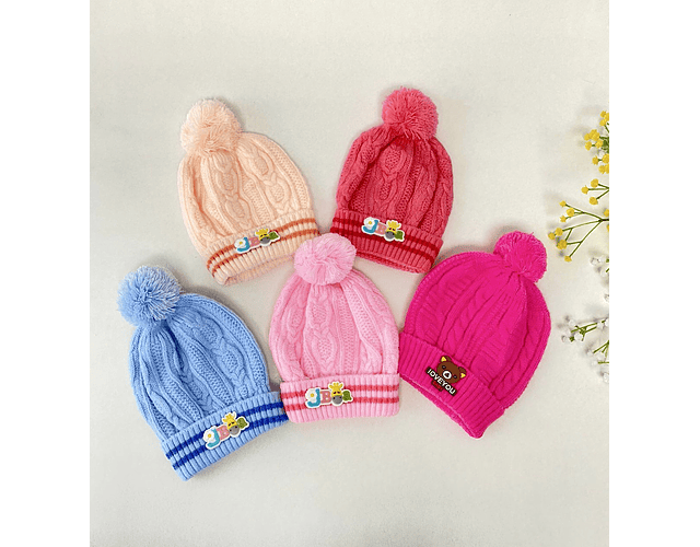 Gorro térmico pompón 