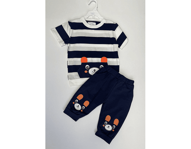 Conjunto short + polera niño