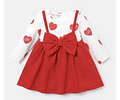 Vestido rojo san Valentín 