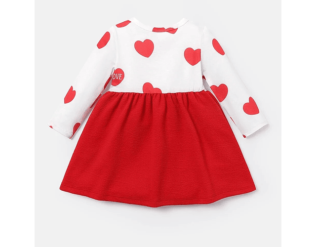 Vestido rojo san Valentín 