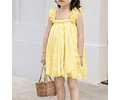 Vestido Rosie margaritas amarillo