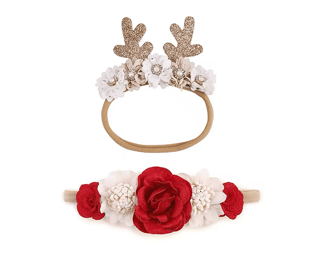 Diademas navideñas 