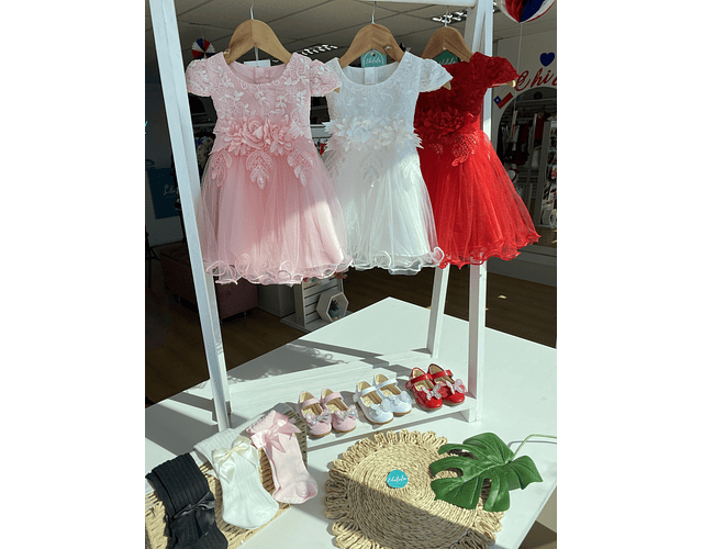 Vestido de Gala Annie rojo