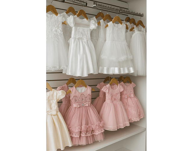 Vestido gala lujo Amelia blanco 